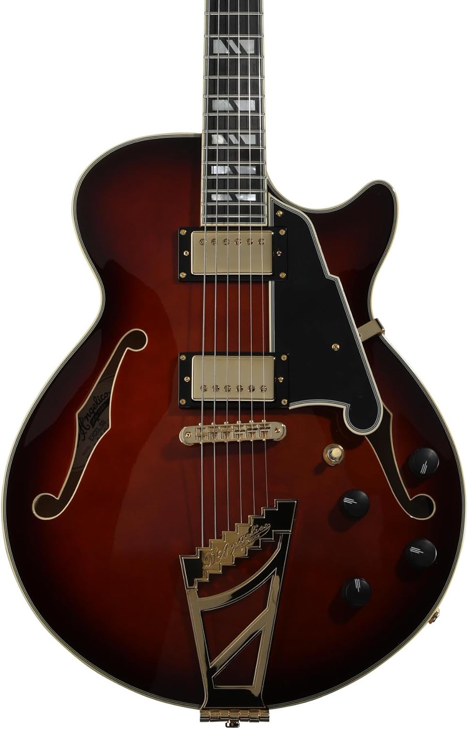 D'Angelico Excel SS Electric Guitar - Amaretto Burst