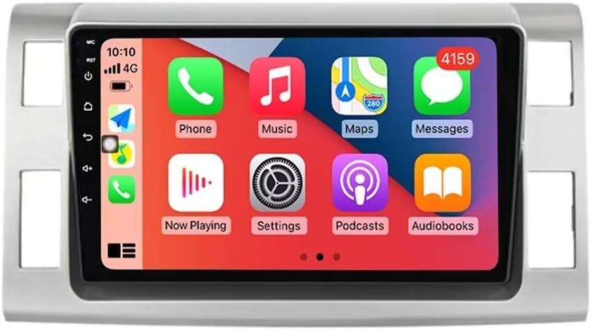 MekedeTech Android Car Radio Stereo for Toyota Previa 3 III XR50 Estima 2006-2019 Head Unit,9 inch Touch Screen Upgrade with Wireless CarPlay/Android Auto,4 core 1+32G,Right Hand Drive Only