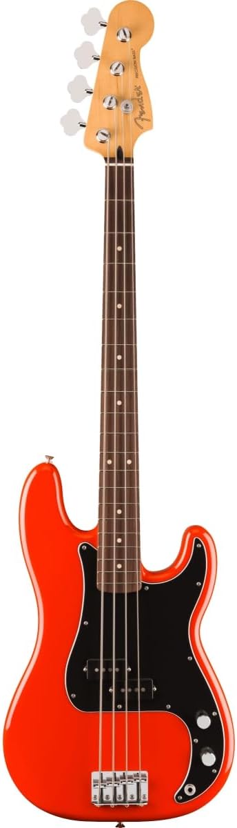 Fender Player II Precision Bass - Coral Red with Rosewood Fingerboard