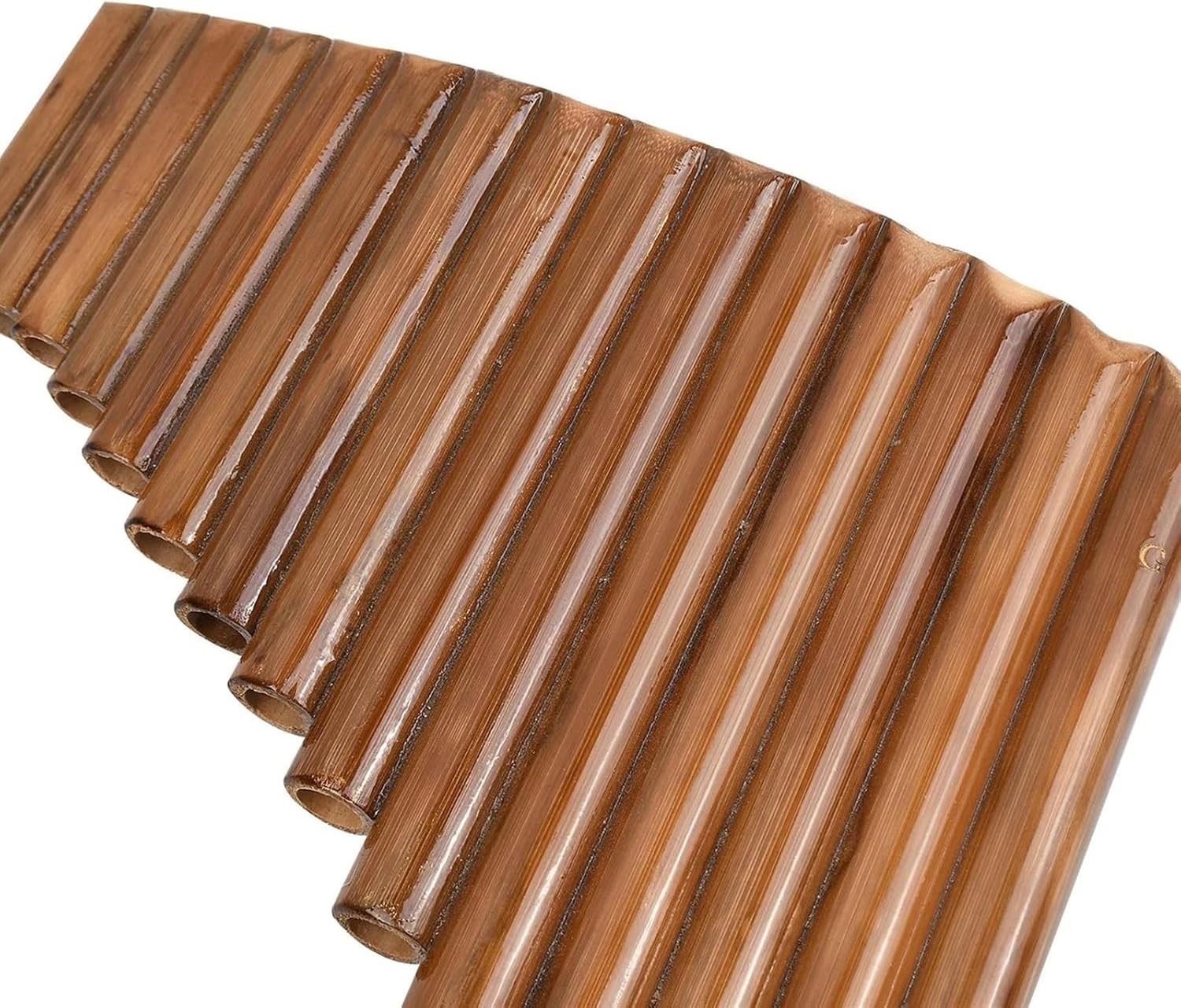 15 Pipe G Key Pan Folk Musical Instrument Chinese Traditional Woodwind Instrument (Color : Left-Hand)