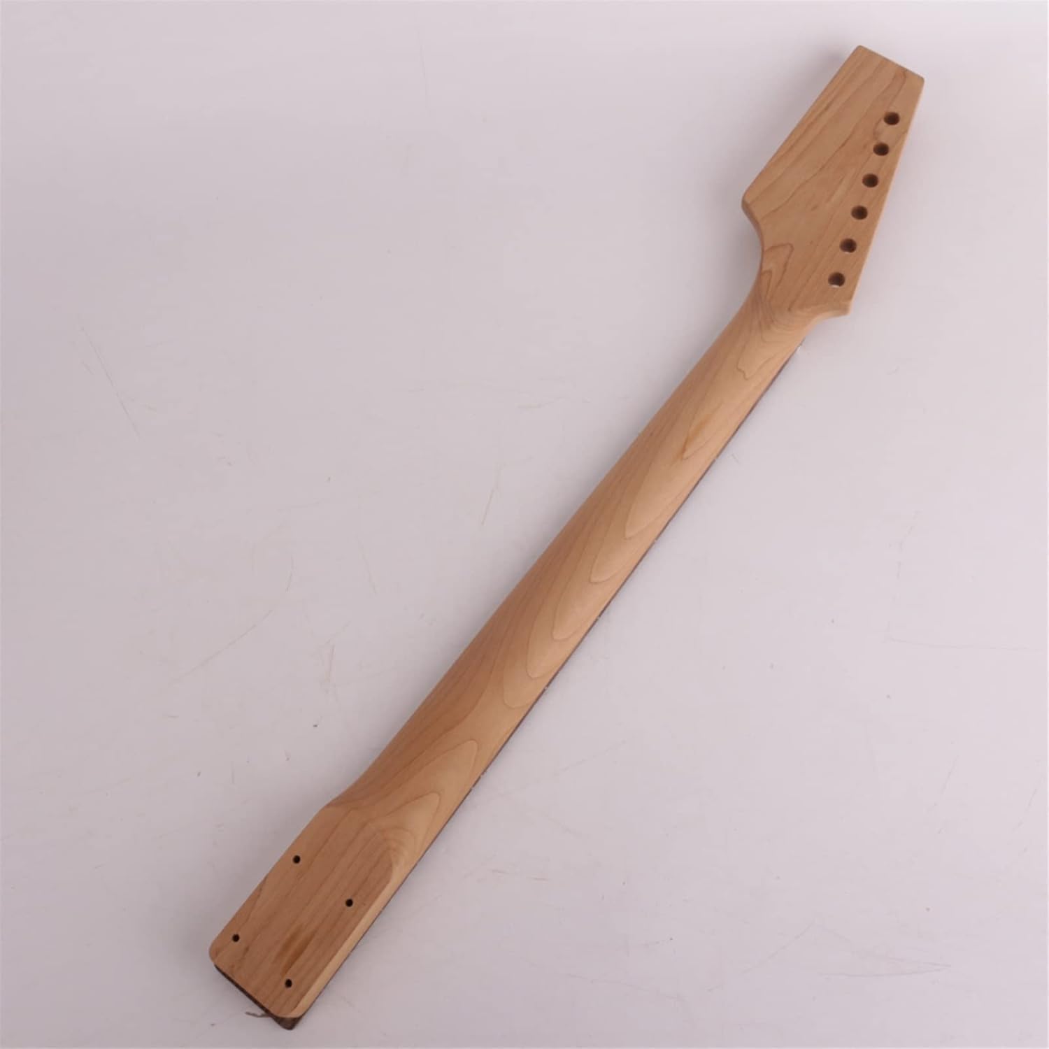 Unfinished Maple Neck Fretboard Mahogany Body 22 Frets for Tele Electric Guitar Kit DIY Unfinished Electric Guitar Kit (Color : 02)
