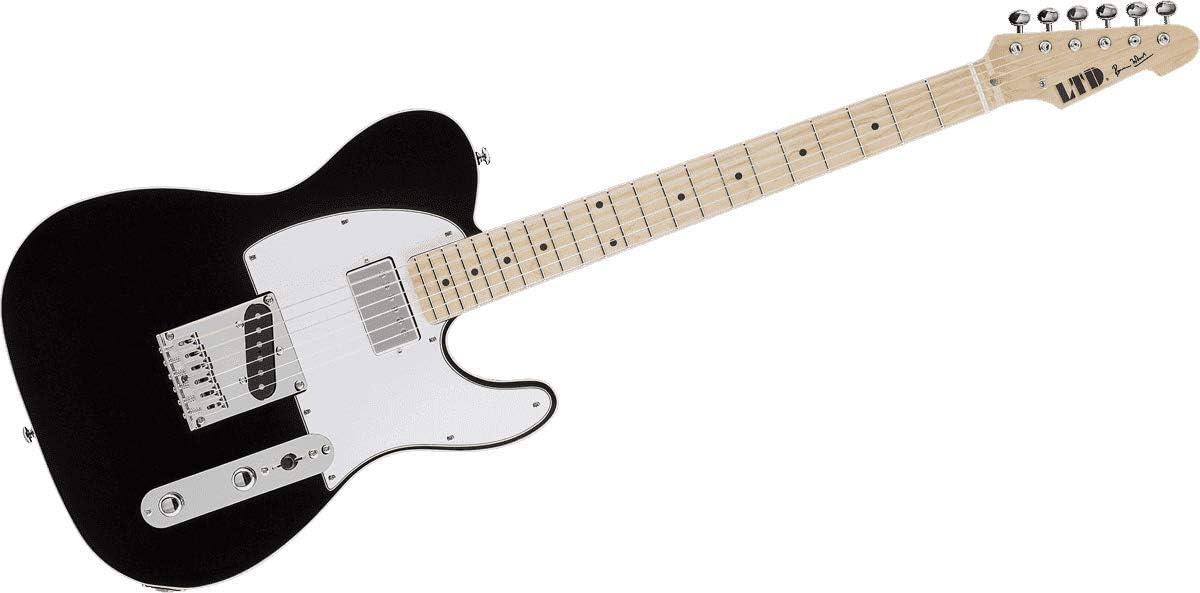 ESP LTD LRONBLK Ron Wood Signature Black