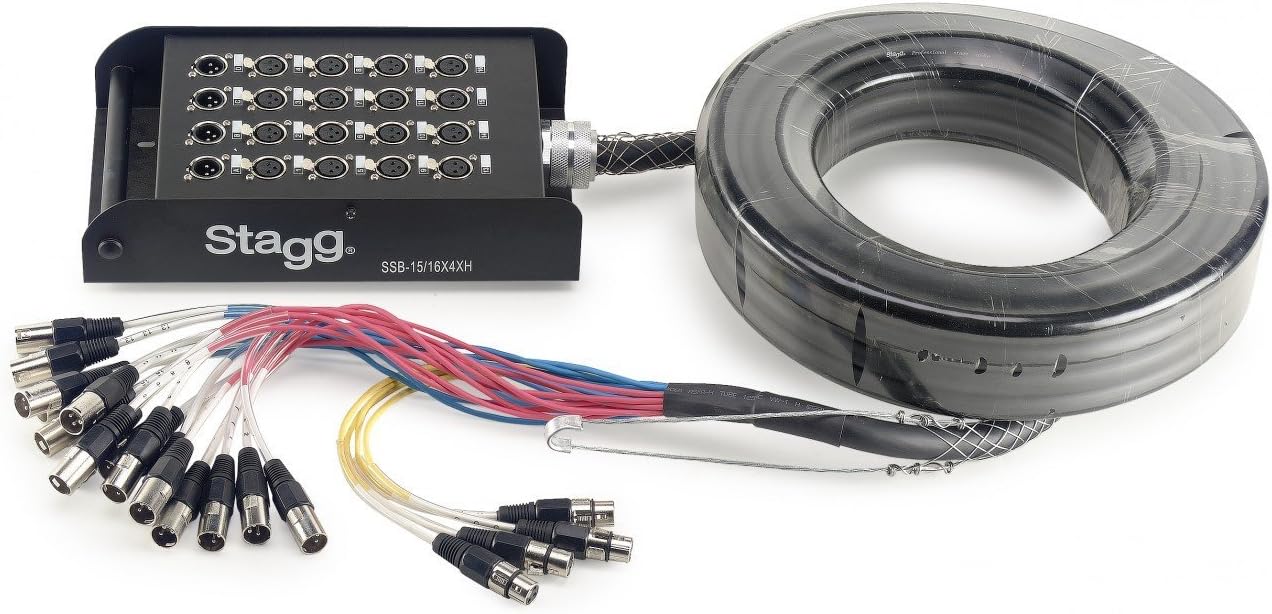Stagg SSB-15/16X4XH 50 m Multicore Cables