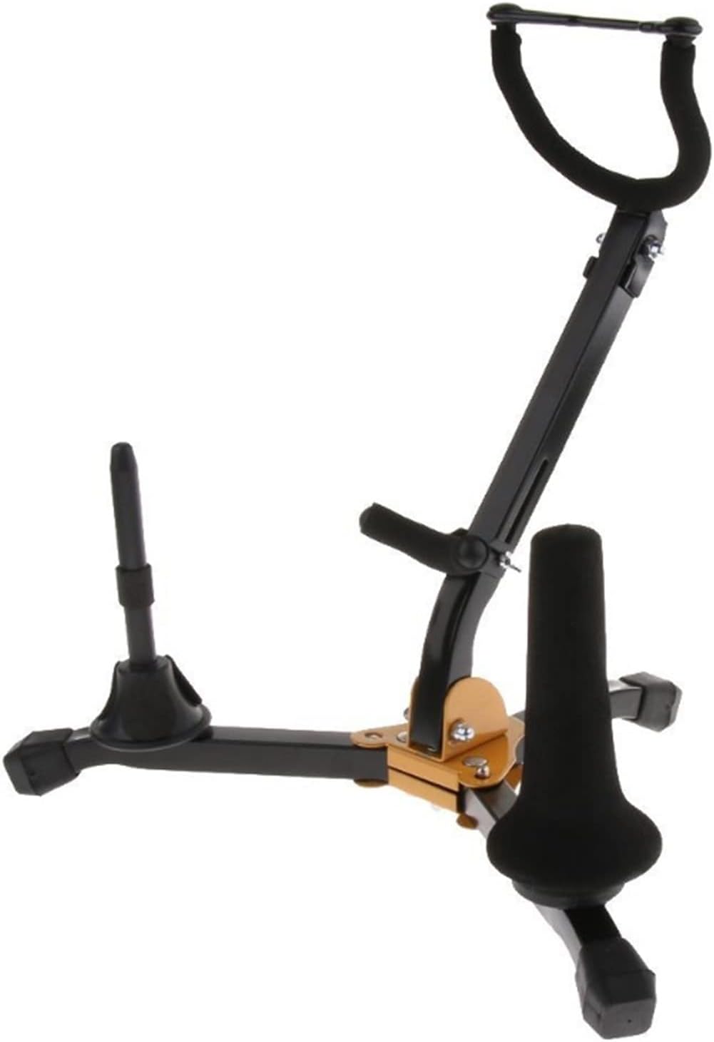 Saxophone Parts Foldable Alto Tenor Sax Saxophone Stand Woodwind Instrument Accessories with Flute Stand and Clarinet Stand