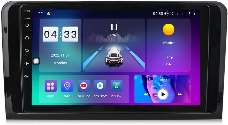 Car Stereo Radio for Benz ML 05-09…