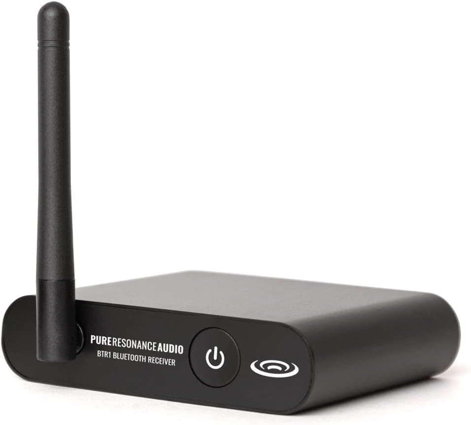 Pure Resonance Audio BTR1 Bluetooth Wireless Audio Receiver with 100ft Range