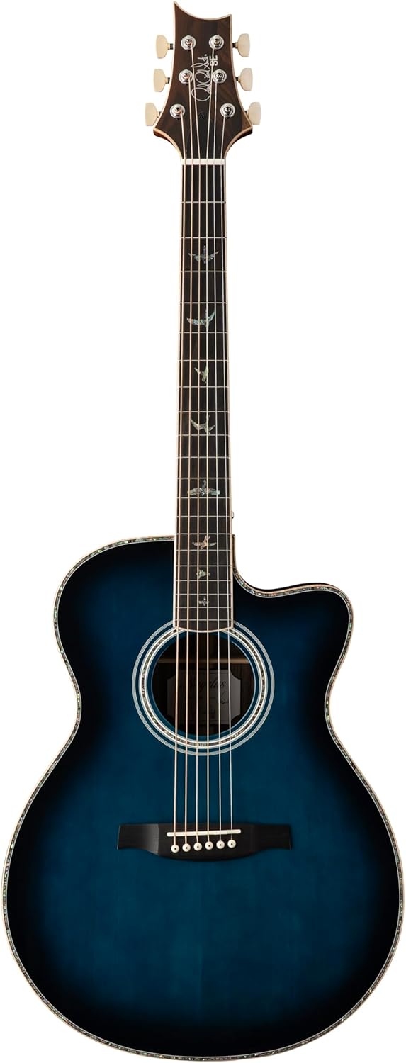 PRS SE A60 Angelus Acoustic Electric, Cobalt Blue Burst