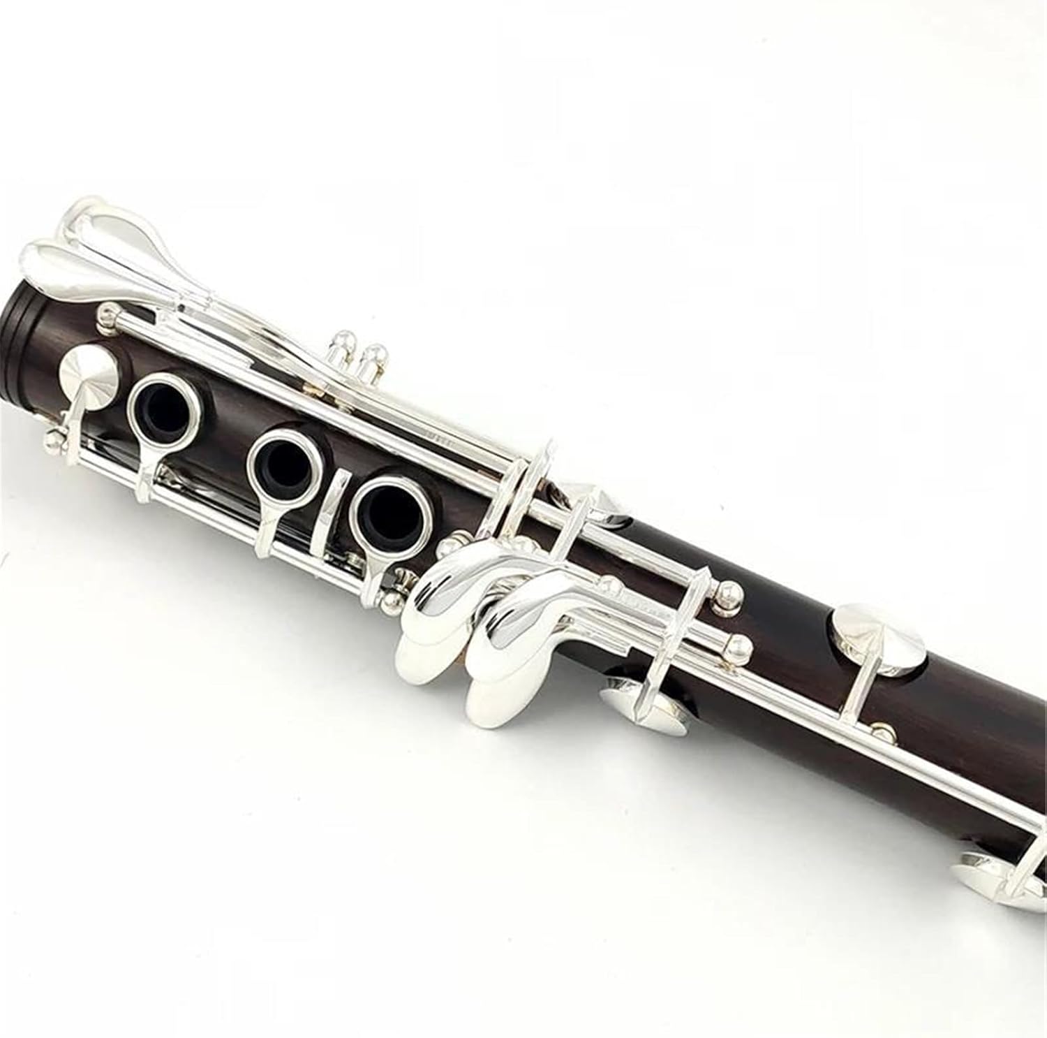 Clarinet Musical Instruments Clarinet Bb Wood Ebony Body Silver Plated 17 Keys Ebony Clarinet