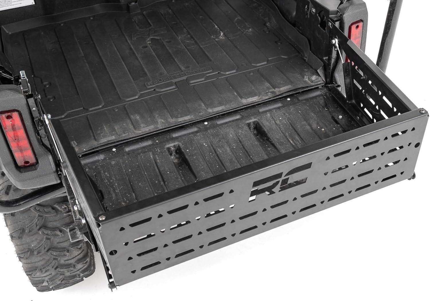 Rough Country Tailgate Extender for Honda Pioneer 1000 (2016-2024) - Heavy Duty Fold Out Design Adds 40% More Capacity