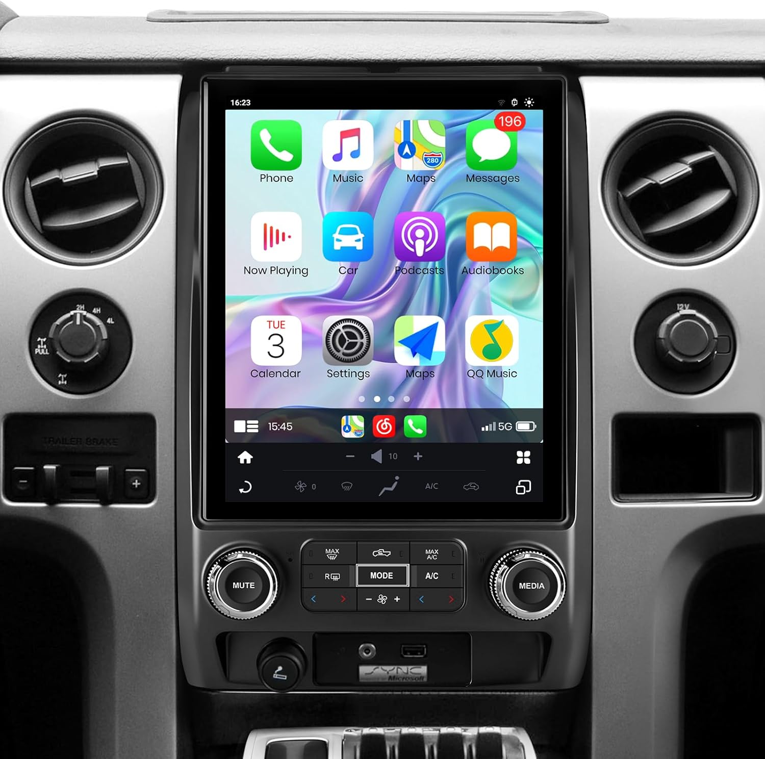 Car Radio for Ford F150 2009-2012,4GB RAM+64GB ROM, 12.1