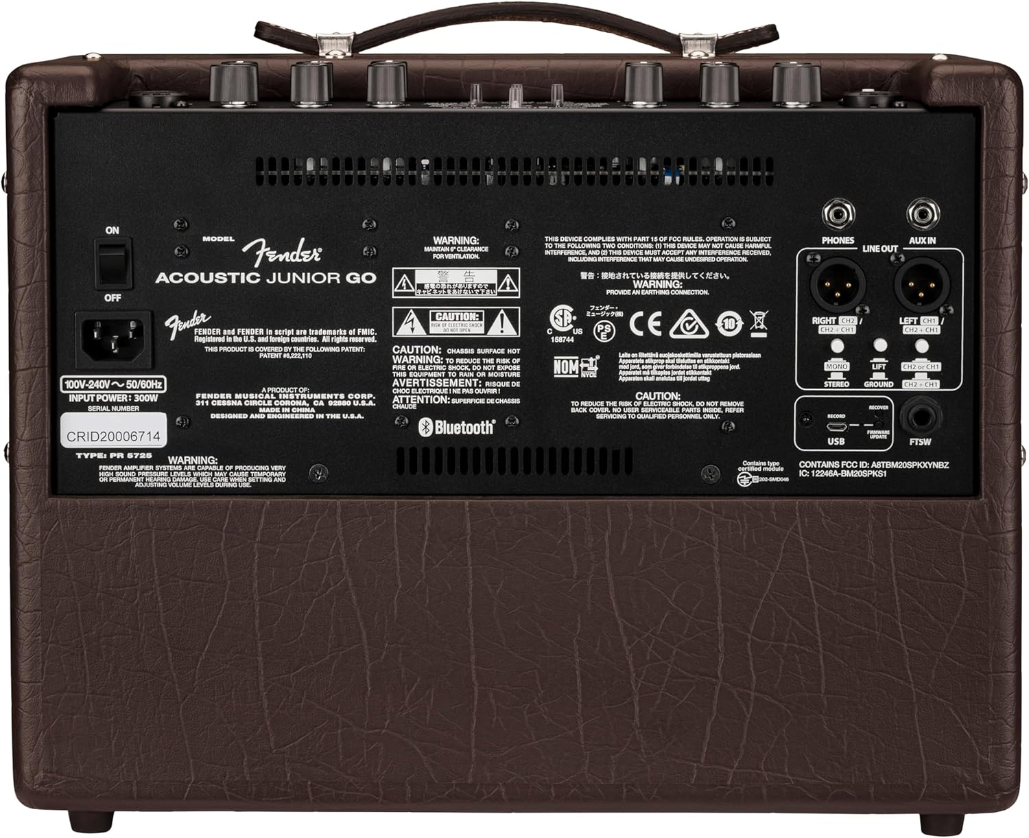 Fender Acoustic Junior GO, 120V