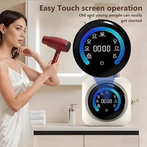 2 in 1 Mini Portable Washer & Dryer Combo, 3.5L Wall-Mounted Washing Machine, Stainless Steel Drum, Ideal for Small Clothes, Underwear, Socks - Space-Saving Solution