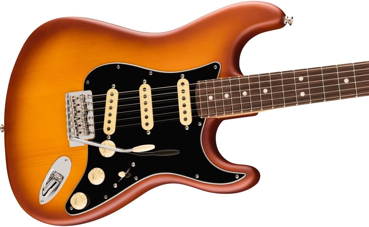Fender Limited-edition American Performer Timber Stratocaster - Honey Burst