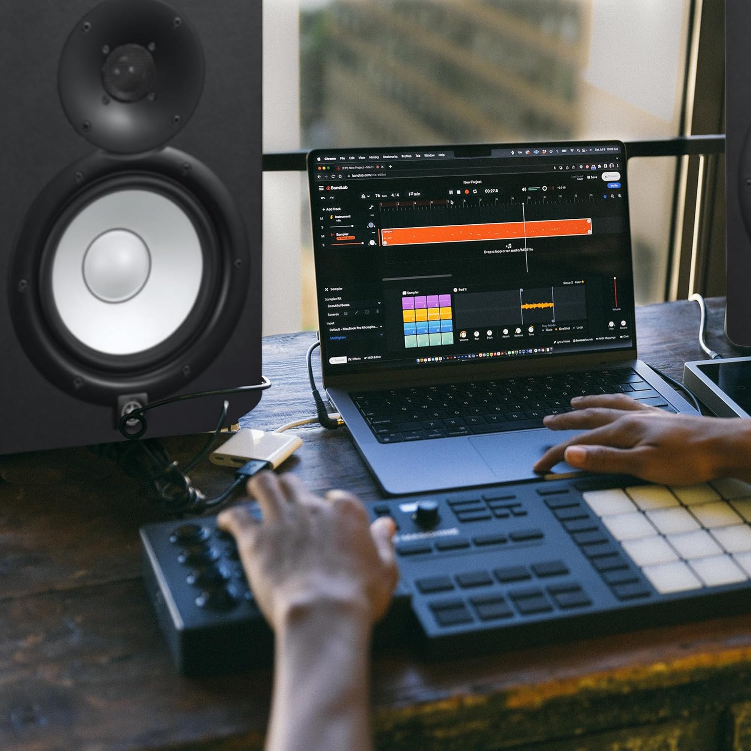 Yamaha HS7 7-Inch Powered Studio Monitor Pair