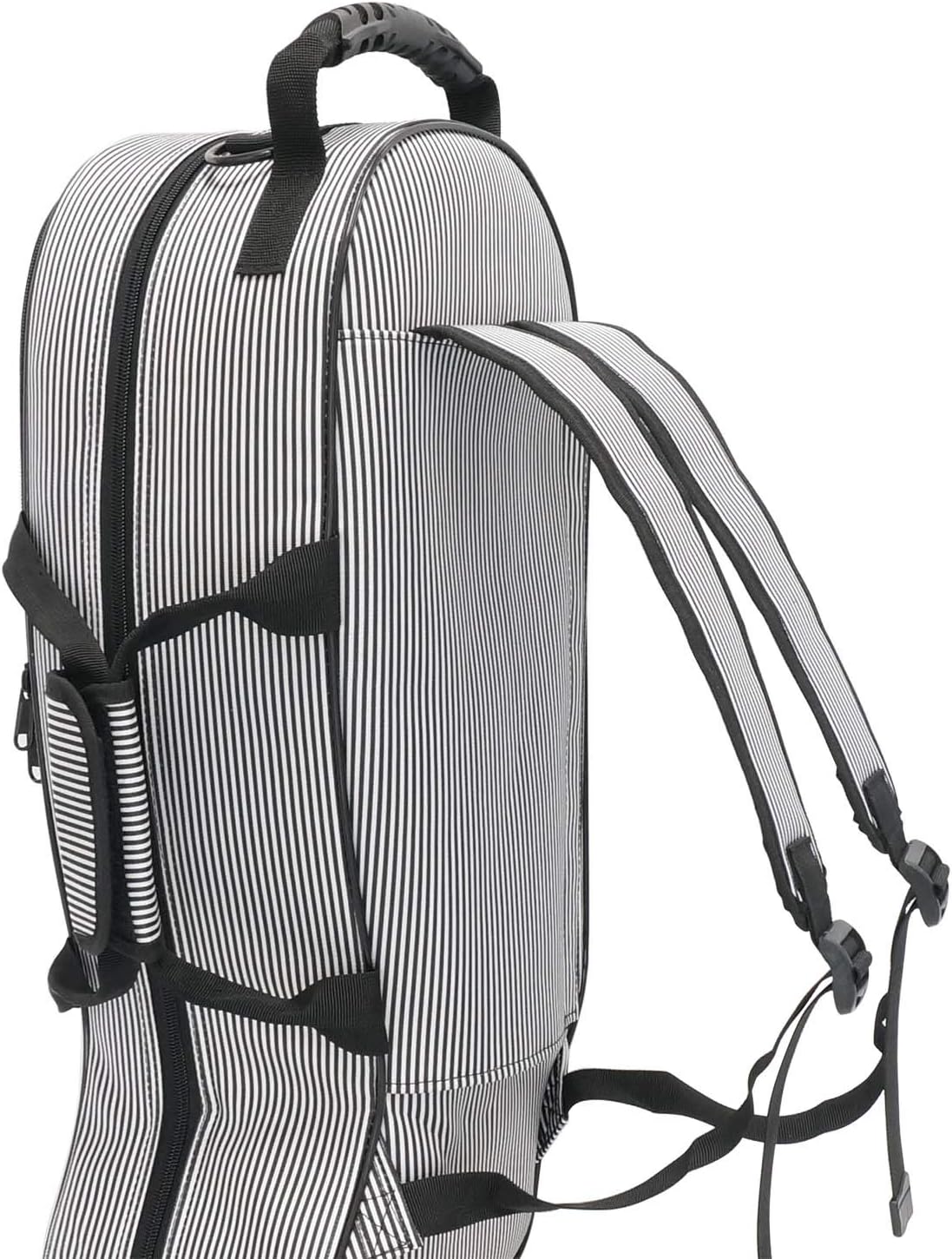 Beaumont Tru-fit Bb Trumpet Case – Universal Fit for a Range of Trumpets – Designed with 3D Scanning Technology - Pinstripe