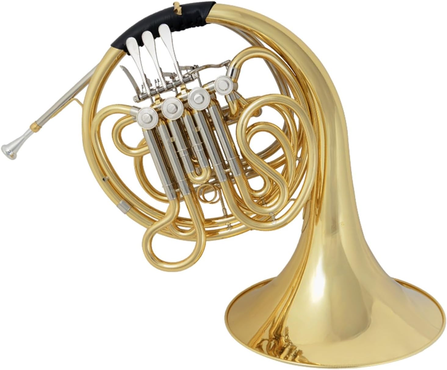 French Horn 4 Key Double row B Flat Professional Musical Instrument