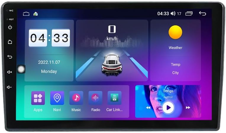 Android Car Stereo for Opel Vectra 2004-2006,9 inch IPS Touchscreen with Upgrade Wireless CarPlay & Android Auto,WiFi/GPS,Support SWC and Subwoofer,8-Core 8G+256G