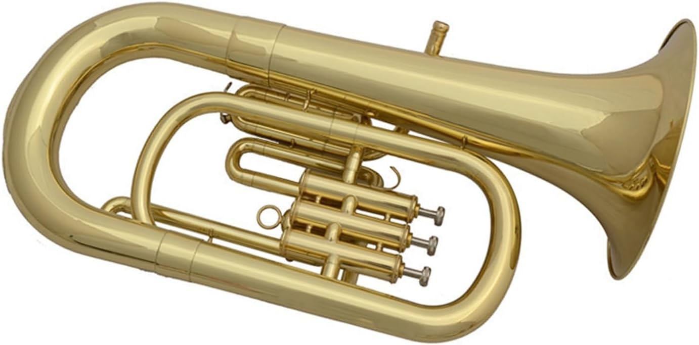 B Flat Euphonium Three Key Suitable For Beginners Or Adults Euphonium All-brass Instrument