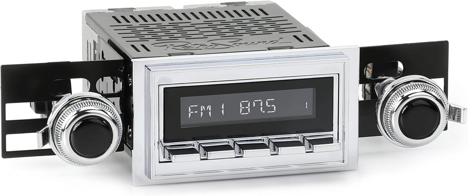 RetroRadio Compatible with 1972-76 Chevrolet Corvette Features Include Bluetooth, USB, AM/FM HC-M2-118-53-73C