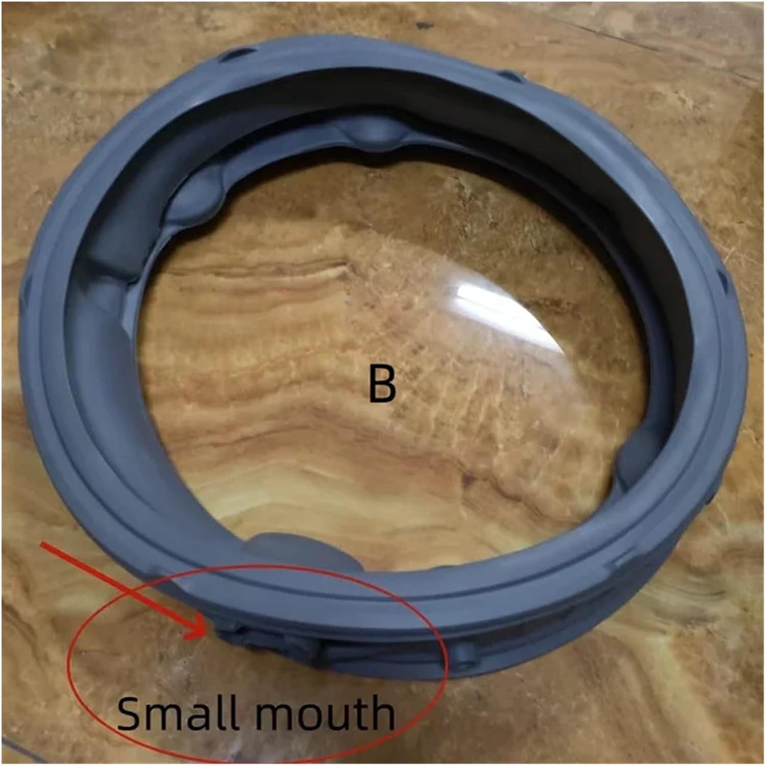 Drum Washing Machine Door Seal MDS66651601 MDS666516 Send Pictures for Confirmation(Style B)