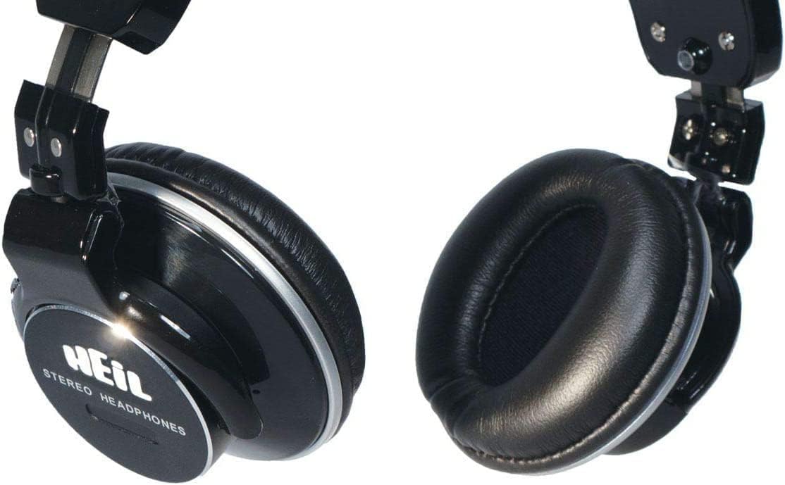 Heil Sound Pro Set 3 Studio Headphones with Closed Back. High Impedance and Deep Bass Headphones Perfect for Studio Audio, Podcast Audio, Live Sound Audio, and Broadcast