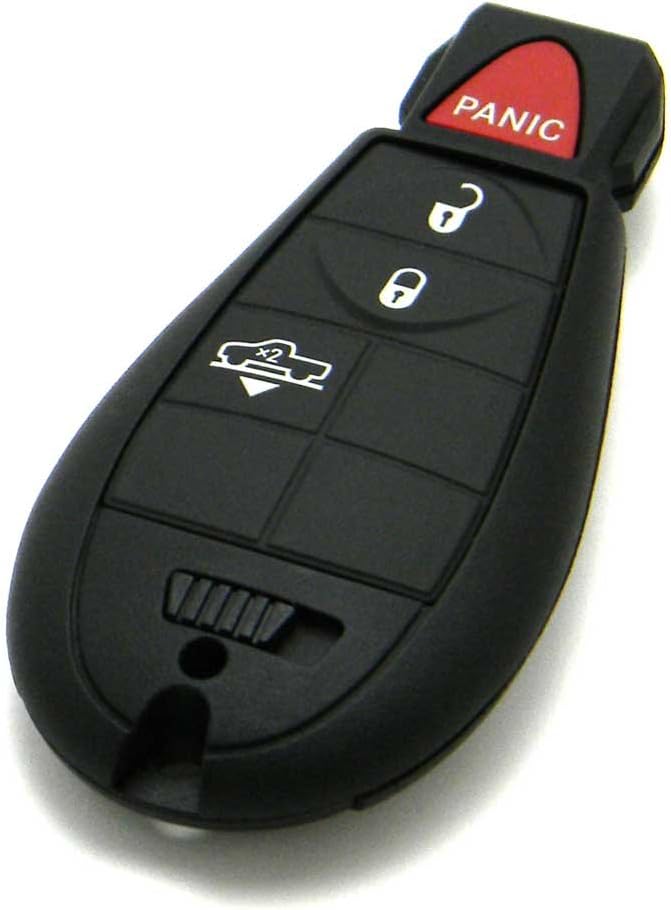 OEM RAM Truck Keyless Entry Remote Fob 4-Button Air Suspension (FCC ID: GQ4-53T / P/N: 68159655)