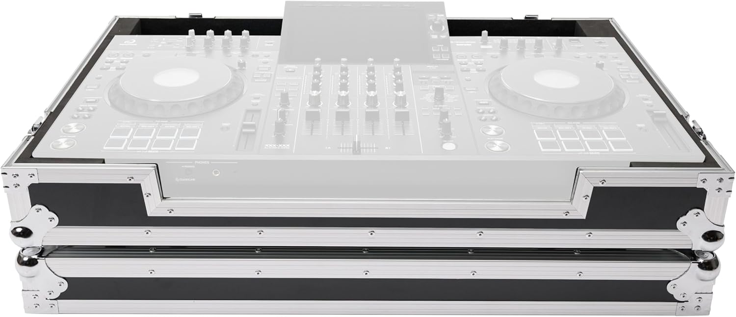 Magma Flight Case Compatible with AlphaTheta XDJ-AZ & Pioneer DJ XDJ-XZ with Wheels