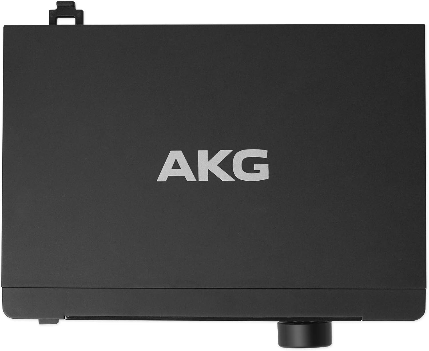 AKG DMS100 4-Channel Digital Handheld Wireless Microphone System 2.4GHZ Bundle with Rockville PRO-M50 Studio Headphones w/Detachable Coil Cable, Case with Extra Ear Pad