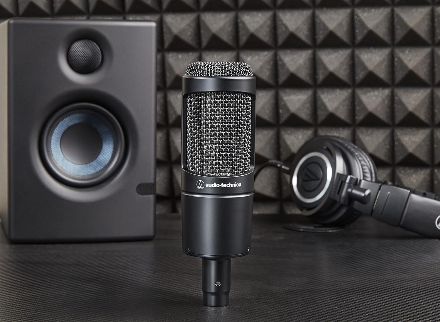 Audio-Technica AT2035 Large Diaphragm Studio Condenser Microphone (Renewed)