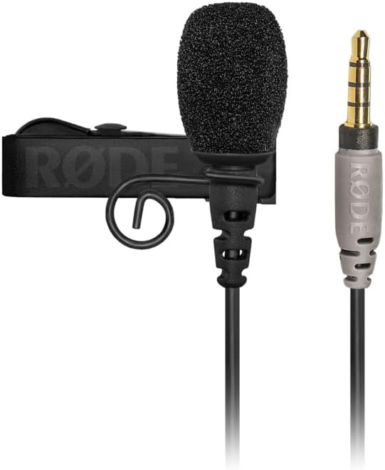 Rode SmartLav+ Lavalier Microphone for Smartphones,Black