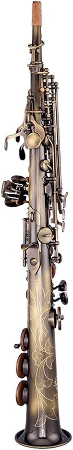 Beginner saxophone B Flat Soprano Saxophone Beginner Grade Examination Professional Wind Instrument Bronze Split Pipe