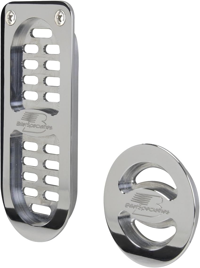 BILLET SPECIALTIES Door Jamb Vent 72-76 GM B-Body Polished Pair