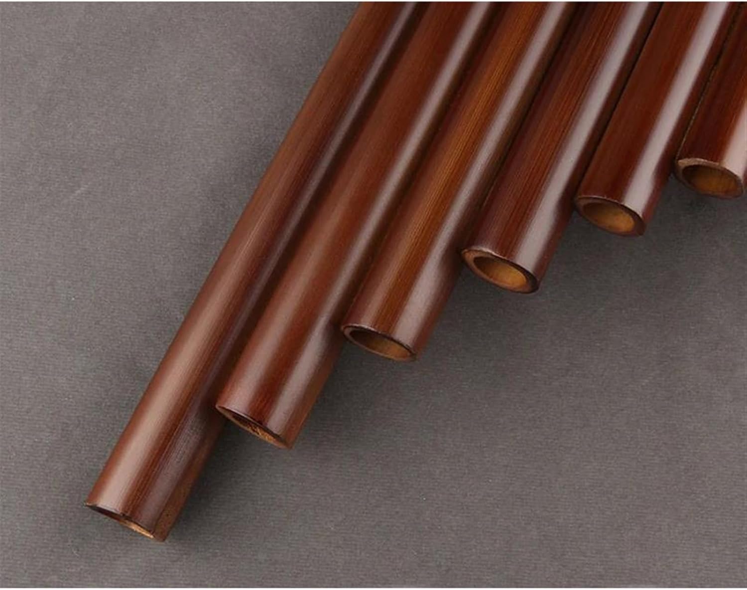 pan flute for beginners Chinese Traditional Musical Instrument 22 Pipes Pan Flute G Key Pan Pipes Woodwind Instrument Pan Flute (Color : Right)