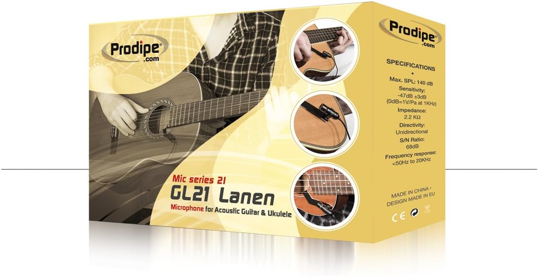 Prodipe GL-21 Microphone for Acoustic Guitar and Ukulele