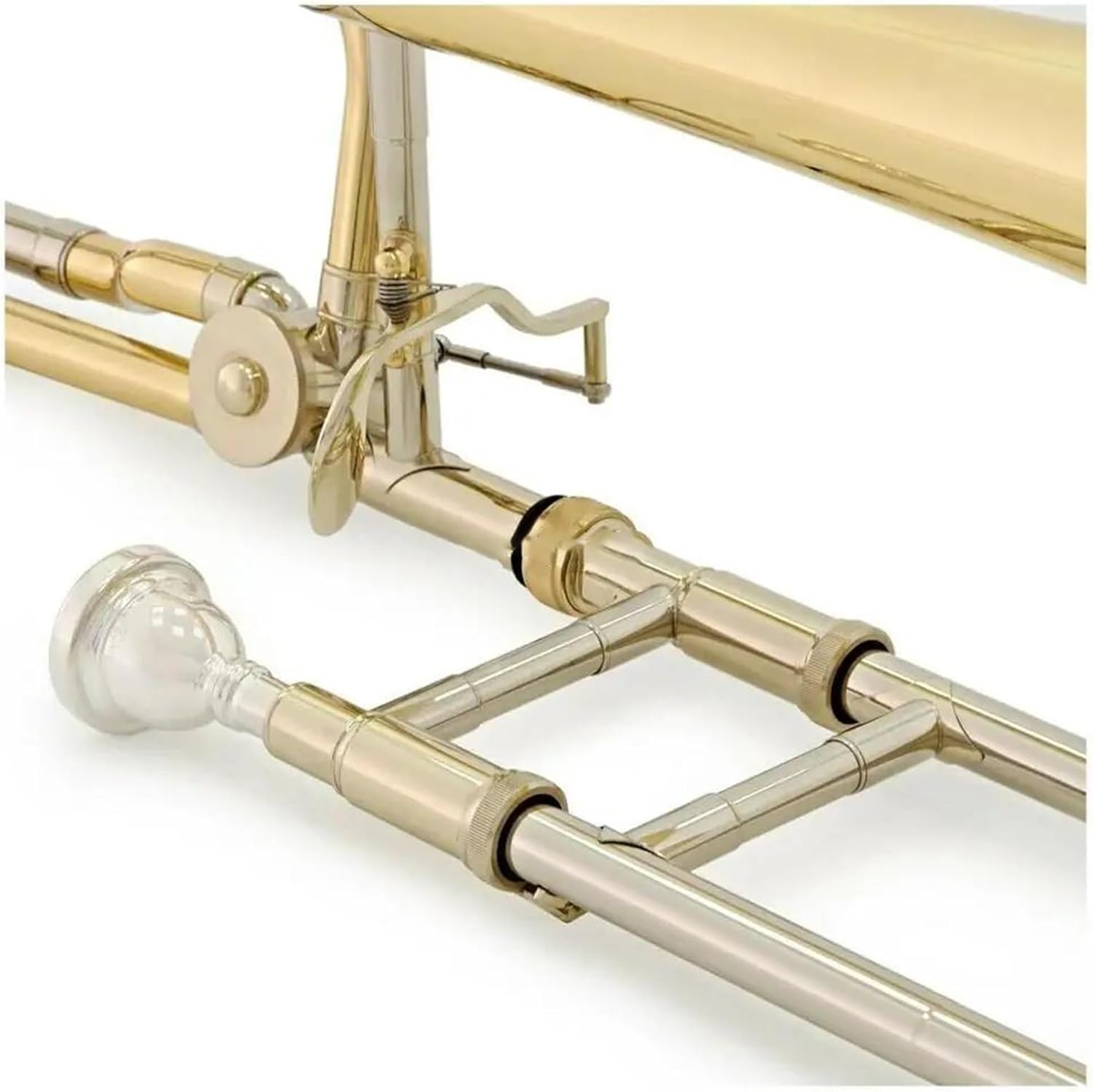 Professionals euphonium Bb/F Trombone Outfit Yellow Brass With Shell And Mouthpiece