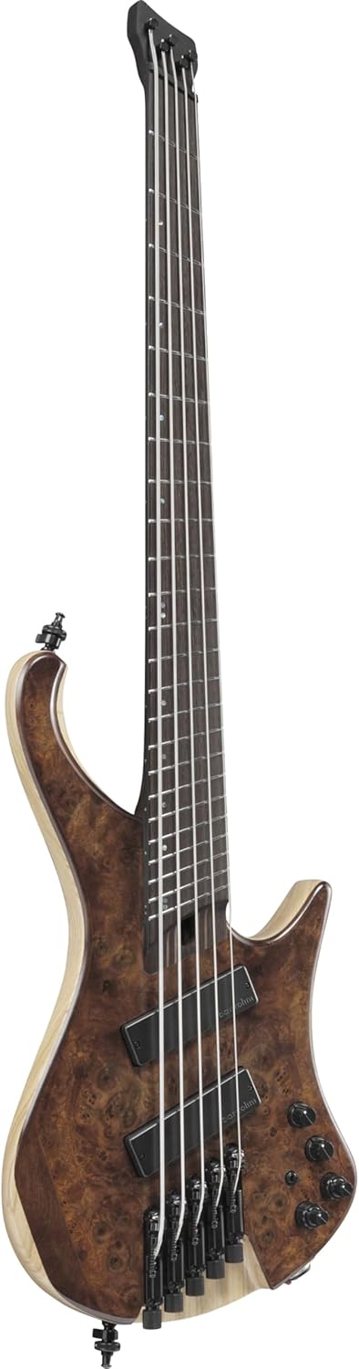 Ibanez Bass Workshop EHB1265MS 5-string Bass Guitar - Natural Mocha Low Gloss