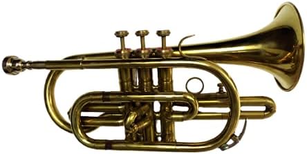 Cornet Finish B Flat Great Look & Sound With Case Mp Gold shry050