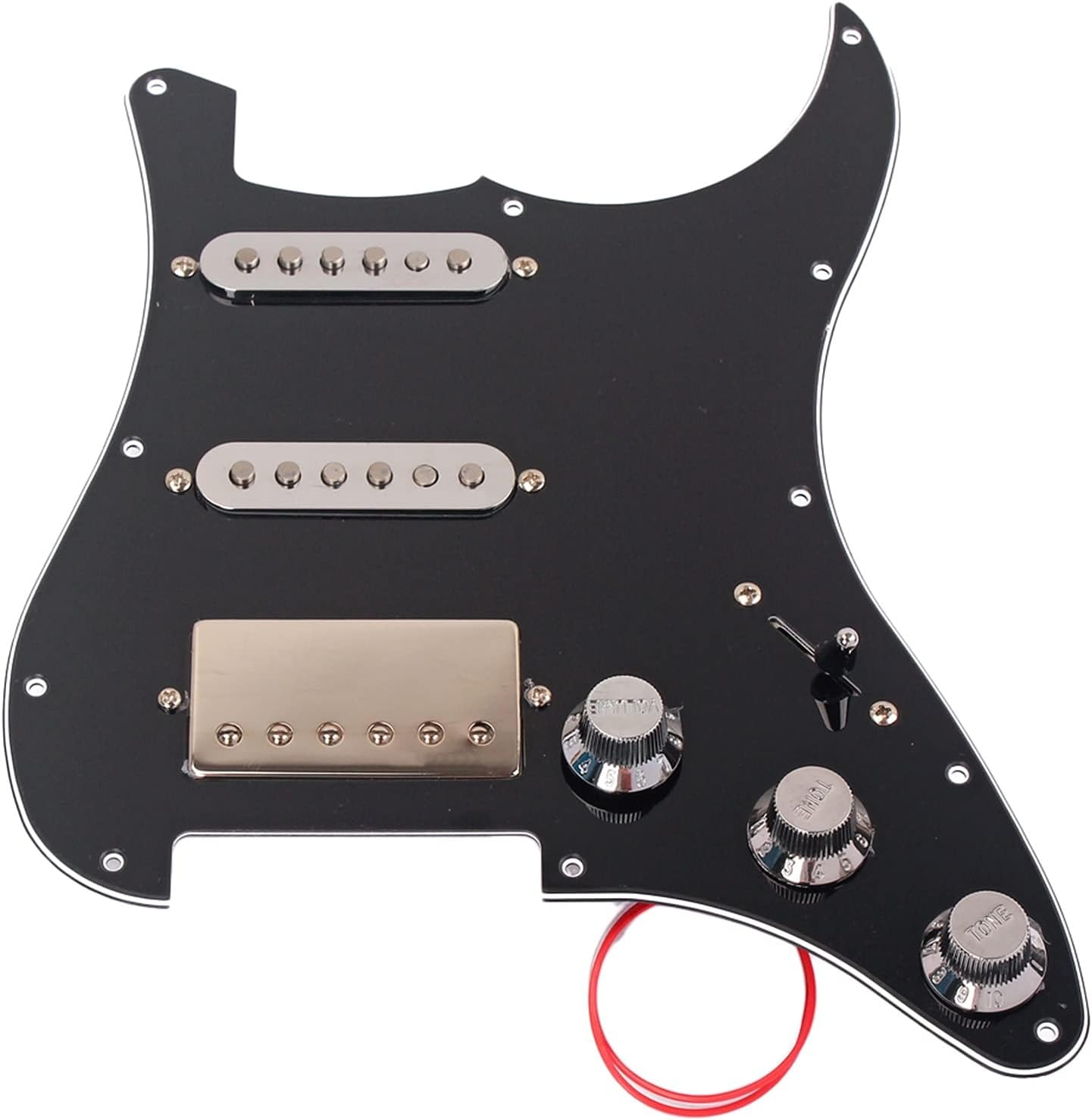 Pickguard Pre-Wired Loaded Alnico 5 Pickup Pick Guard Plate Set for Electric Guitar Accessory