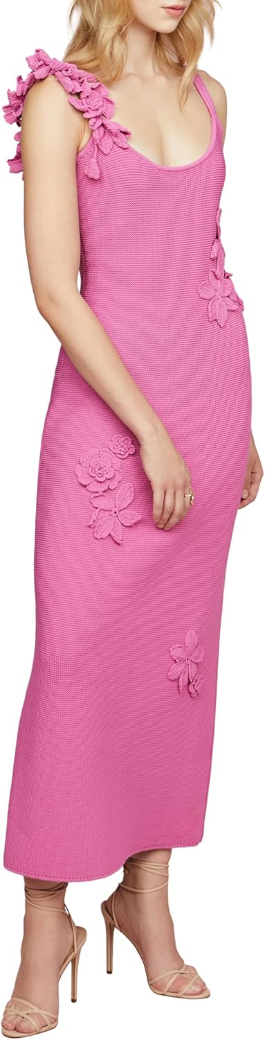 AMUR Women's Allegra Floral Knit Midi