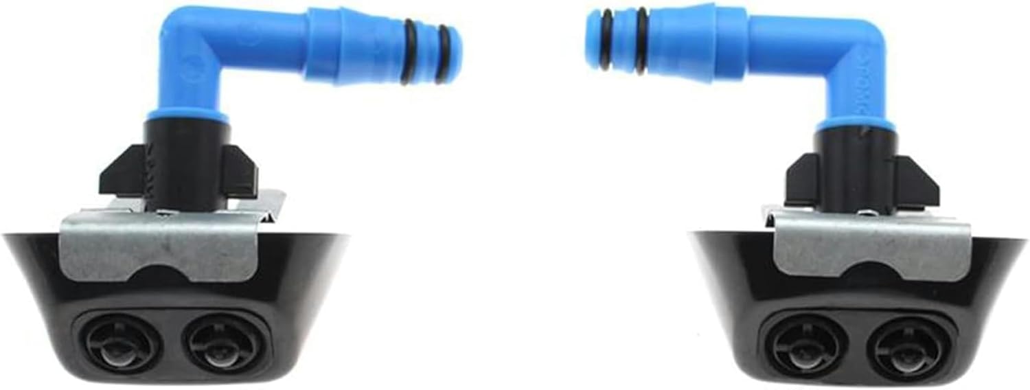 Car Headlight Washer Nozzle 2Pcs Car Headlight Washer Nozzle Head Light Cleaning Jet Pump Water Sprayer 12803972, 12803973