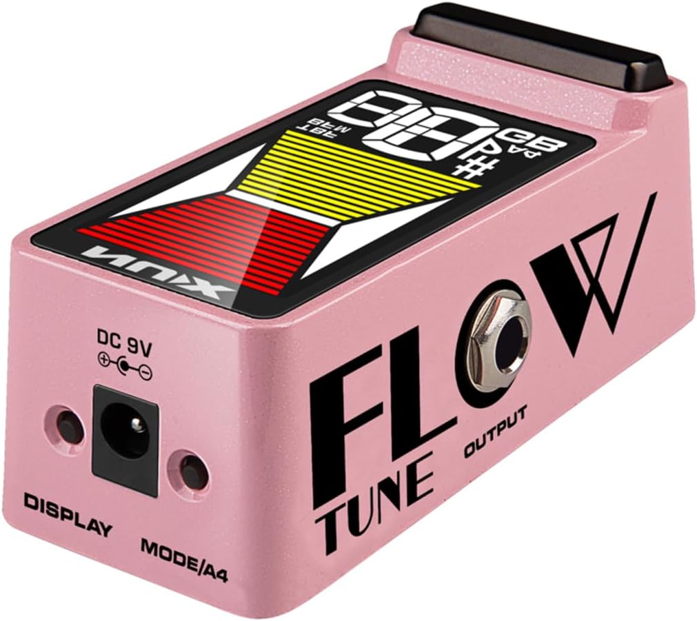 NUX NTU-3 MKII Pedal Tuner Flow Tune for Chromatic, Guitar, Bass