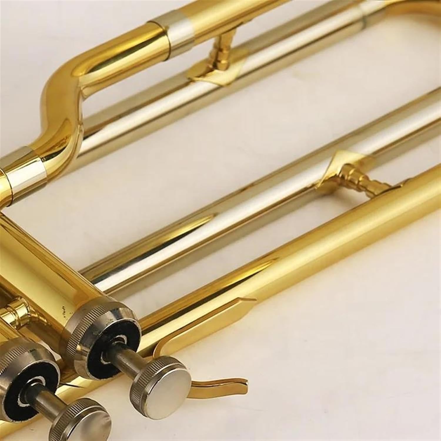 Professionals euphonium China Musical Instrument Bass Trombone With Surface Clear Lacquer
