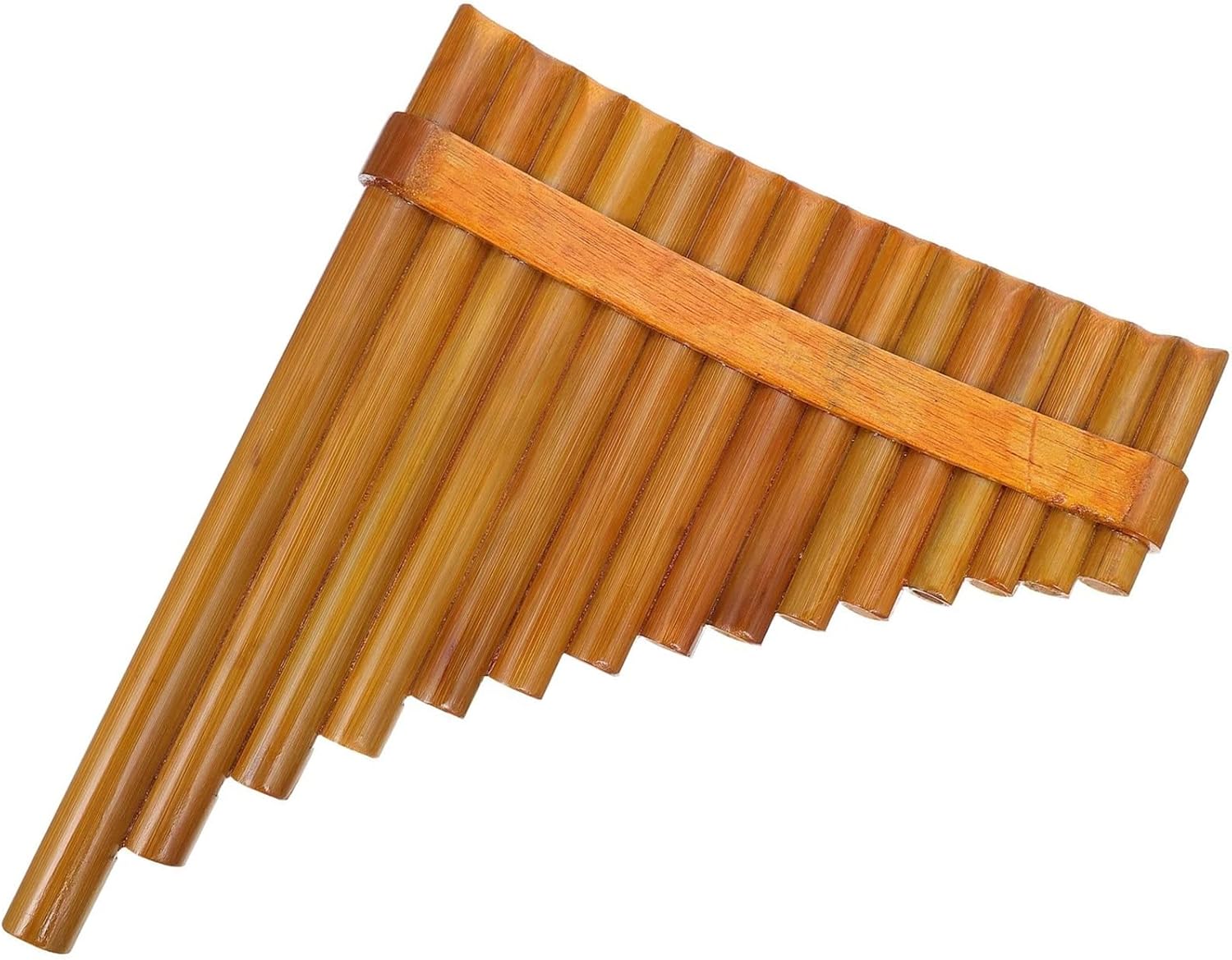 25 Pipe C Key Pan Flute 1 Set Of Bamboo Pan Flutes Professional Original Wood Color Beginner Exquisite 15 Wind Instrument