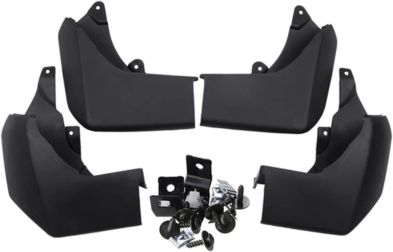 fender flares universal car， 2009-2017 Front Rear 4pcs Compatible For Land Rover Discovery 4 LR4 Mudguard Fender Mud Flap Guards Splash Mudflaps Car Accessories