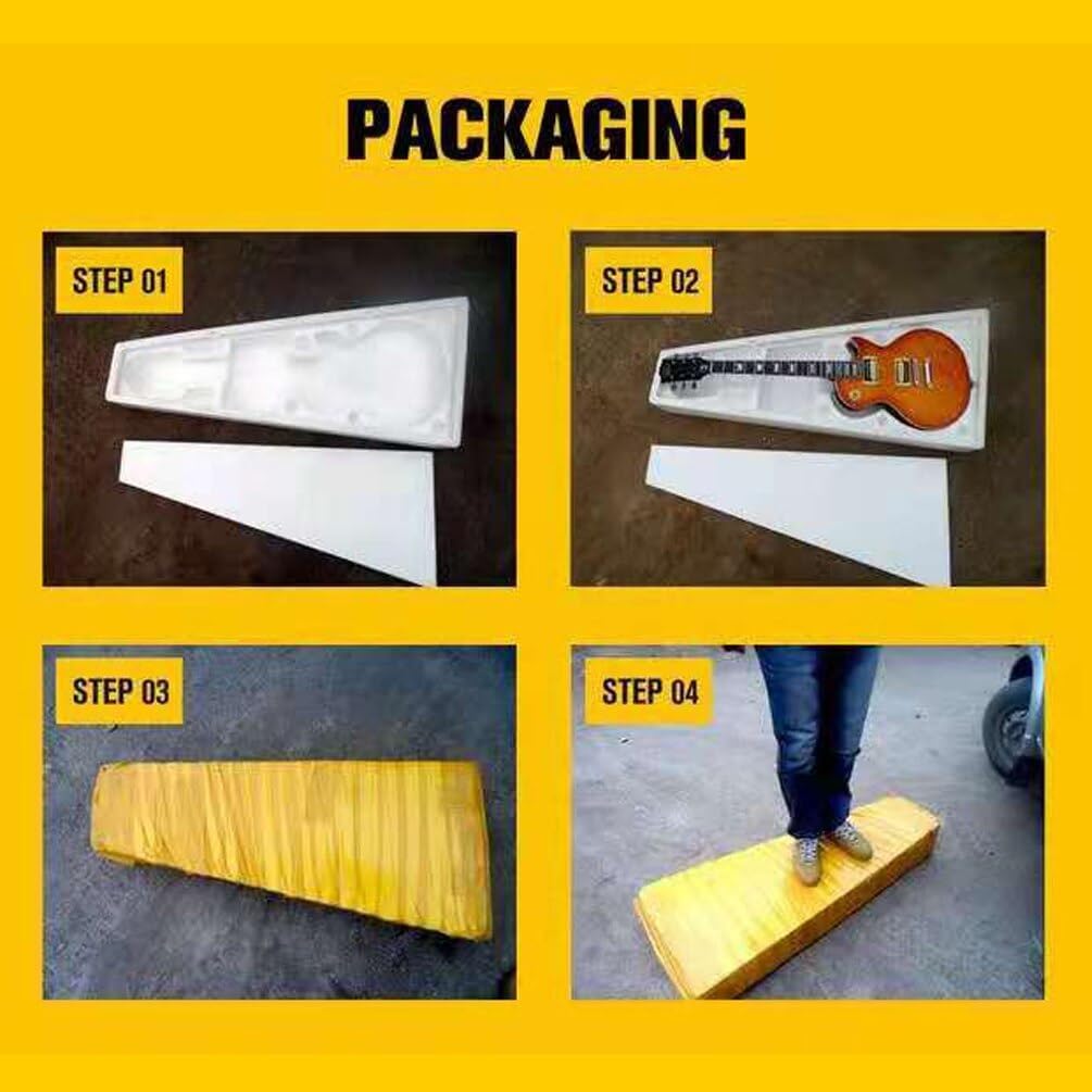 Hand Made Fanned Fret 7 Strings Guitar ASH Body, Alnico V Pickups, 24 Frets for Beginner, Intermediate and pro Players