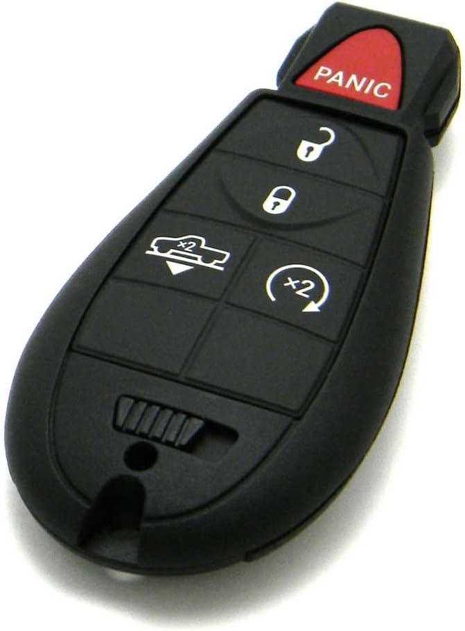 OEM RAM Truck Keyless Entry Remote Fob 5-Button Remote Start (FCC ID: GQ4-53T / P/N: 68159654)