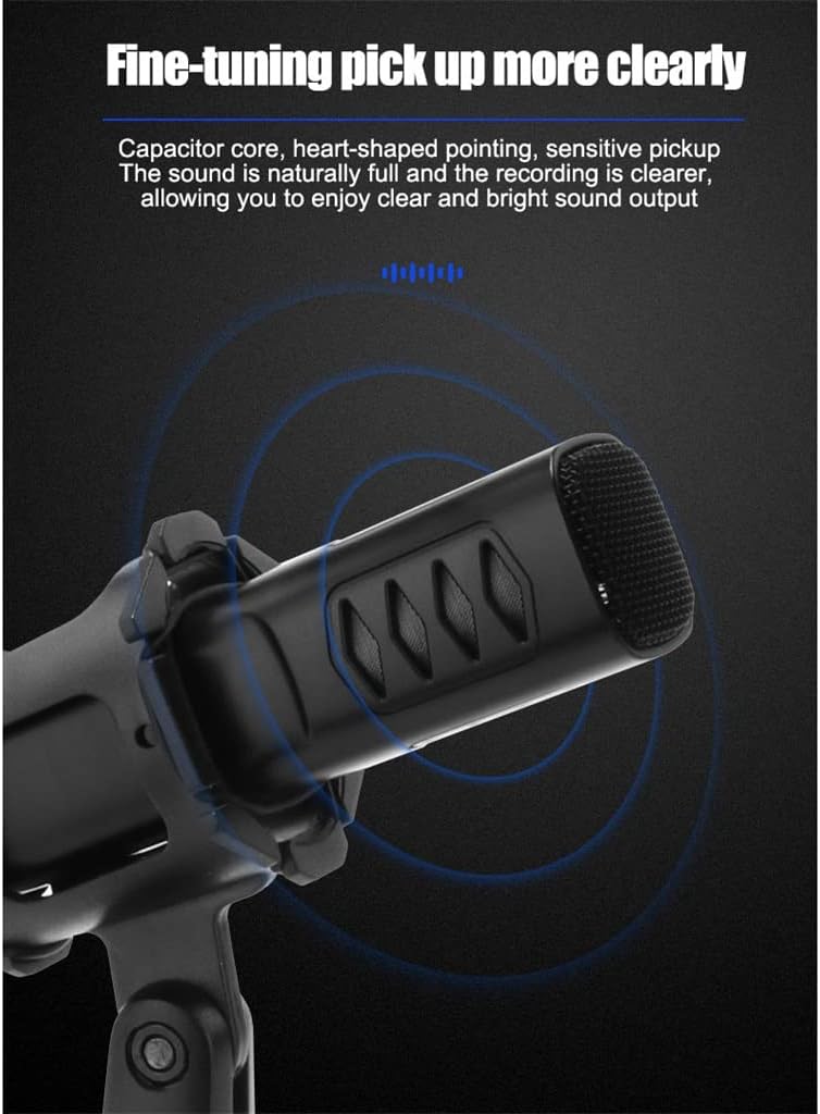 USB Microphone Professional Condenser Microphone Notebook Computer Type-c Mobile Phone Universal Microphone
