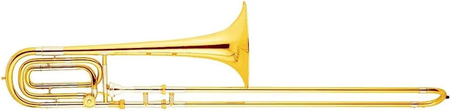 Professionals euphonium High Grade Gold Lacquer Bass Trombone Brass Slide Sleeve