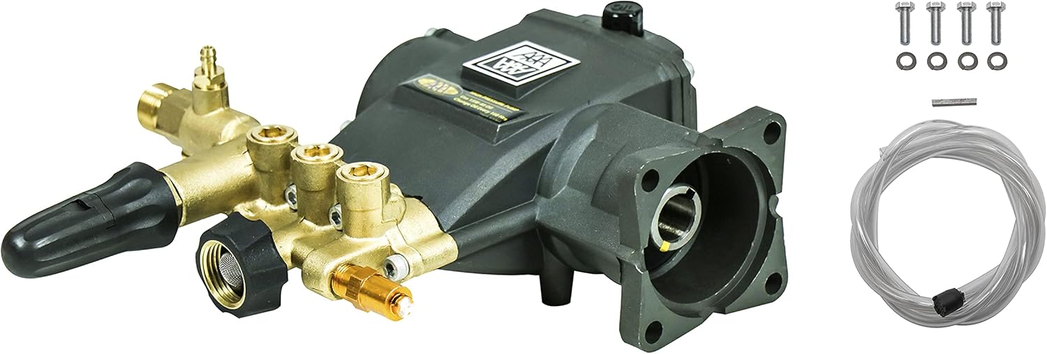 AAA 90036 Horizontal Triplex Plunger Replacement Pressure Washer Pump Kit, 3200 PSI, 2.8 GPM, 3/4