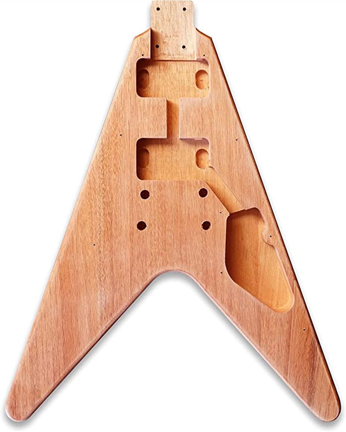 DIY Electric Guitar Kit - Mahogany Body, Rosewood Fingerboard - Build Your Own Electric Guitar